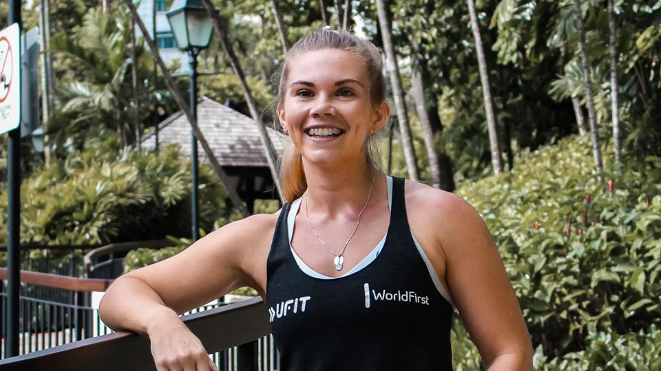 elise in the outback